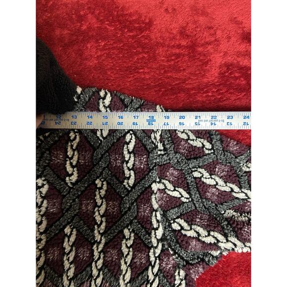 Vintage Duffel Outdoor Womens Shaggy Cottagecore Icicle Fleece Thick Jacket S XL - Picture 6 of 9